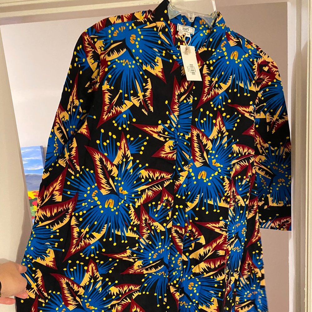 Zuri XL Long "Huzzah" dress NWT!
